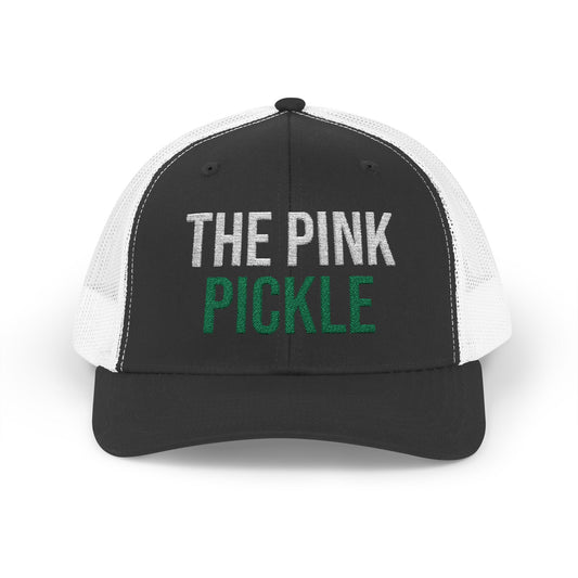 The Pink Pickle – Signature Logo Trucker Hat (Embroidered)