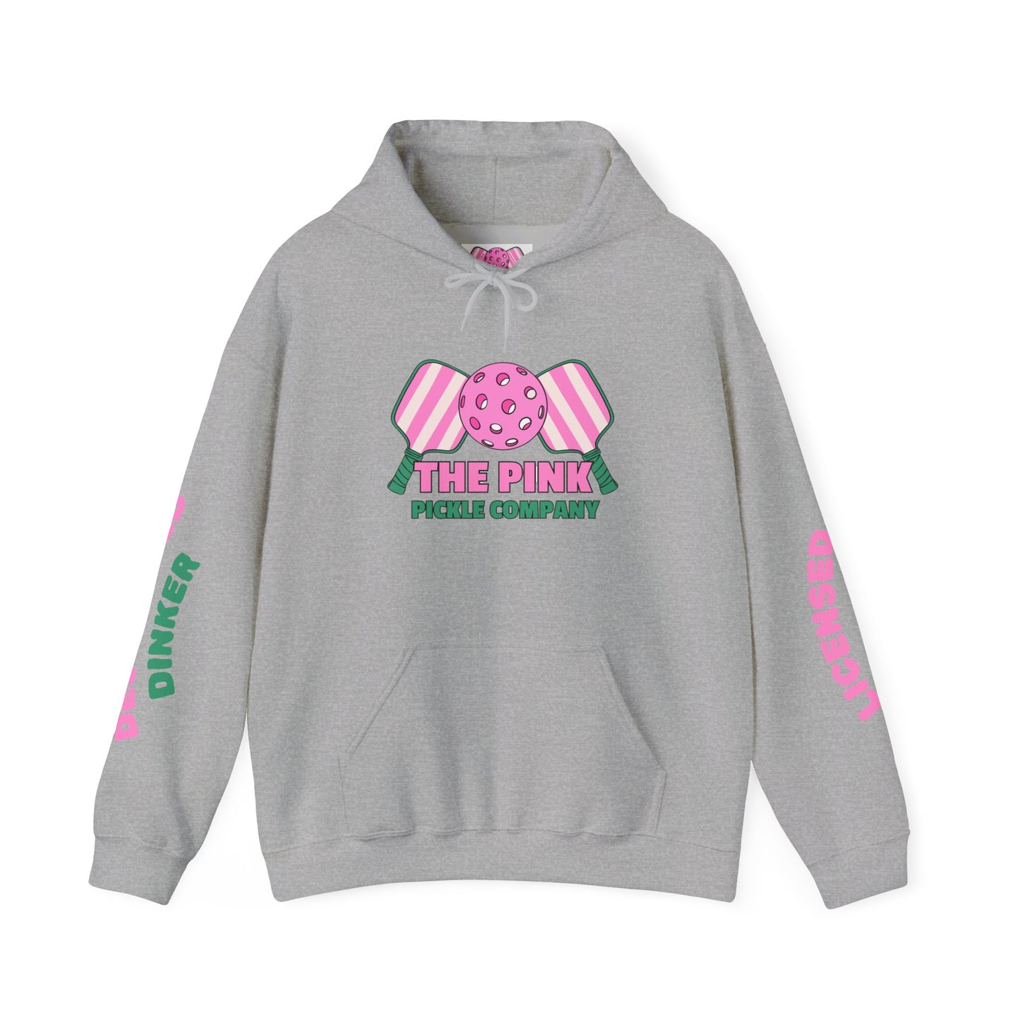 The Pink Pickle – Licensed to Dink Hoodie (White)