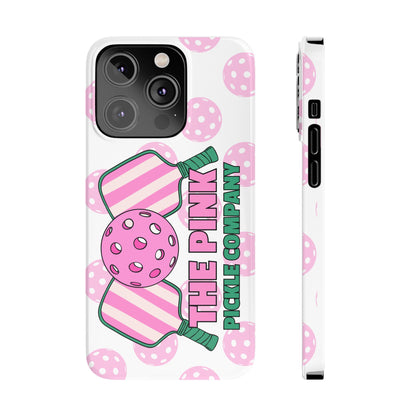 The Pink Pickle – Glossy Pickleball Phone Case (Slim & Protective)