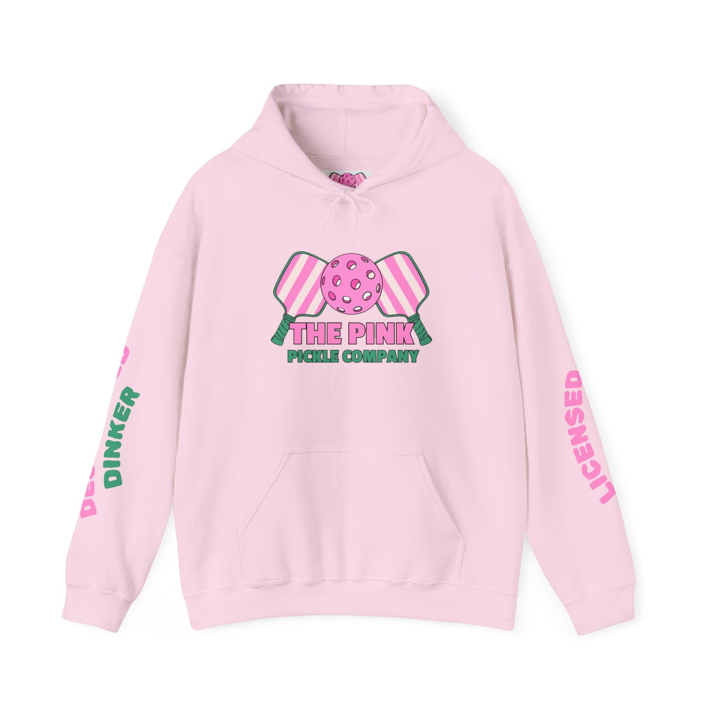 The Pink Pickle – Licensed to Dink Hoodie (White)