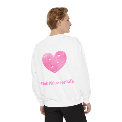 Just a Girl Who Loves Dogs and Pickleball Crewneck Sweatshirt