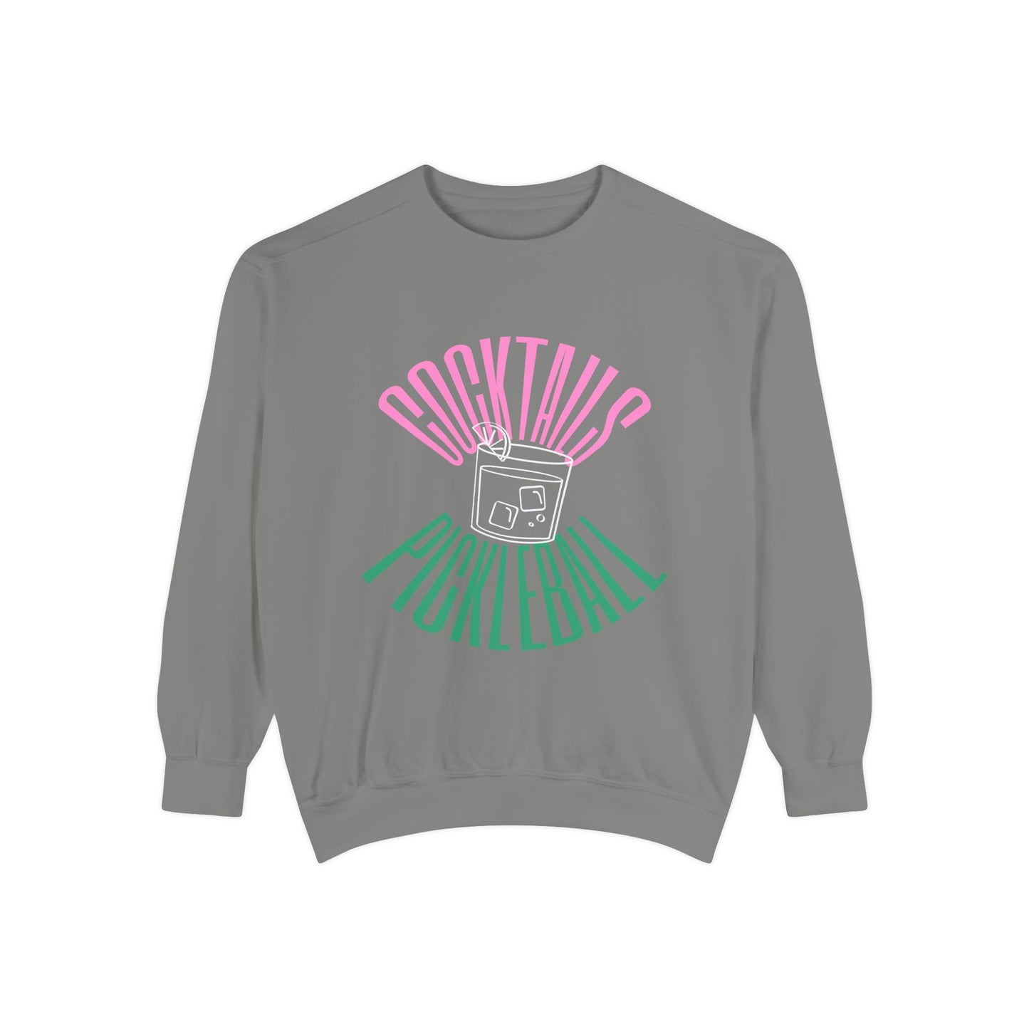 Cocktails & Pickleball Sweatshirt