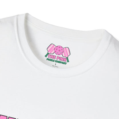 The Pink Pickle – Meet Me in the Kitchen Unisex Softstyle T-Shirt (White)