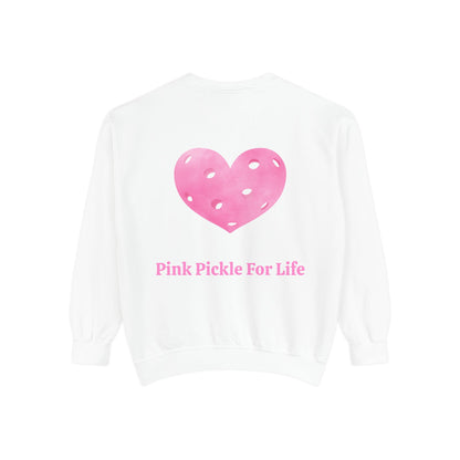 Just a Girl Who Loves Dogs and Pickleball Crewneck Sweatshirt