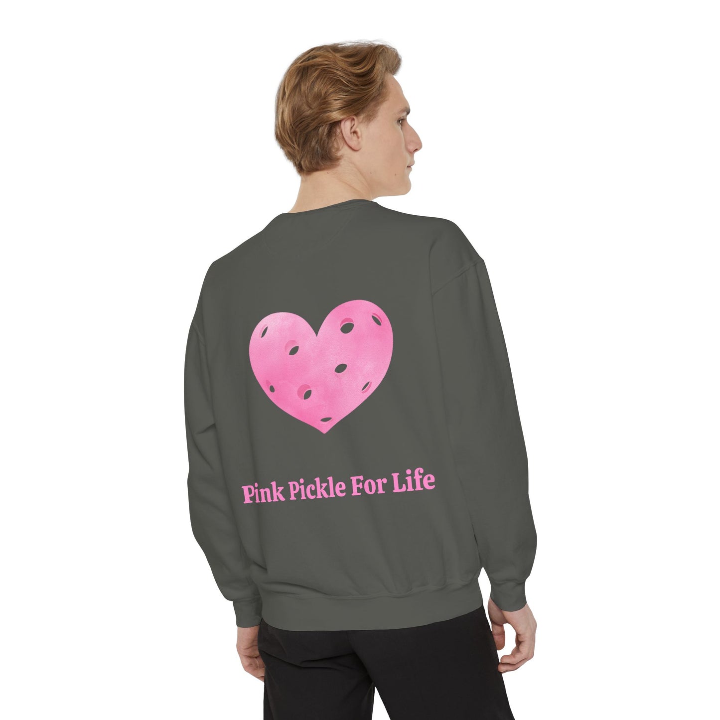 Just a Girl Who Loves Dogs and Pickleball Crewneck Sweatshirt