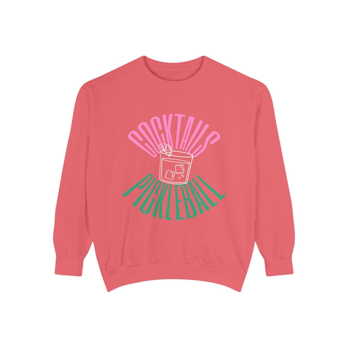 Cocktails & Pickleball Sweatshirt