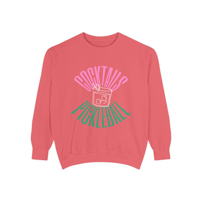 Cocktails & Pickleball Sweatshirt
