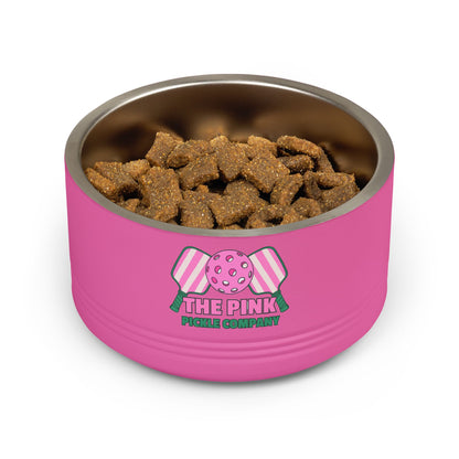 The Pink Pickle – Insulated Stainless Steel Pet Bowl (18oz)
