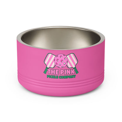 The Pink Pickle – Insulated Stainless Steel Pet Bowl (18oz)