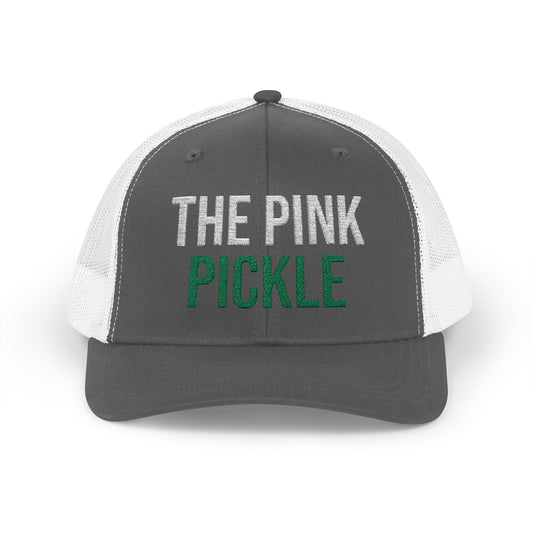 The Pink Pickle – Signature Logo Trucker Hat (Embroidered)