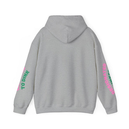 The Pink Pickle – Licensed to Dink Hoodie (White)