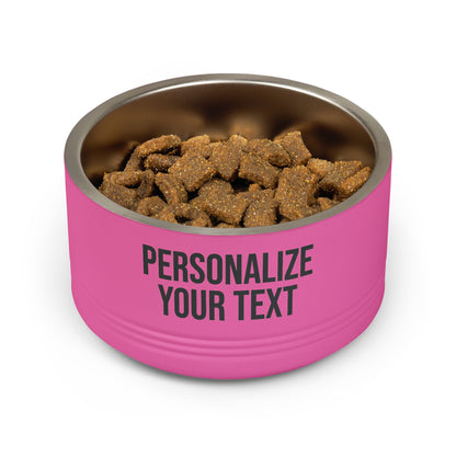The Pink Pickle – Insulated Stainless Steel Pet Bowl (18oz)