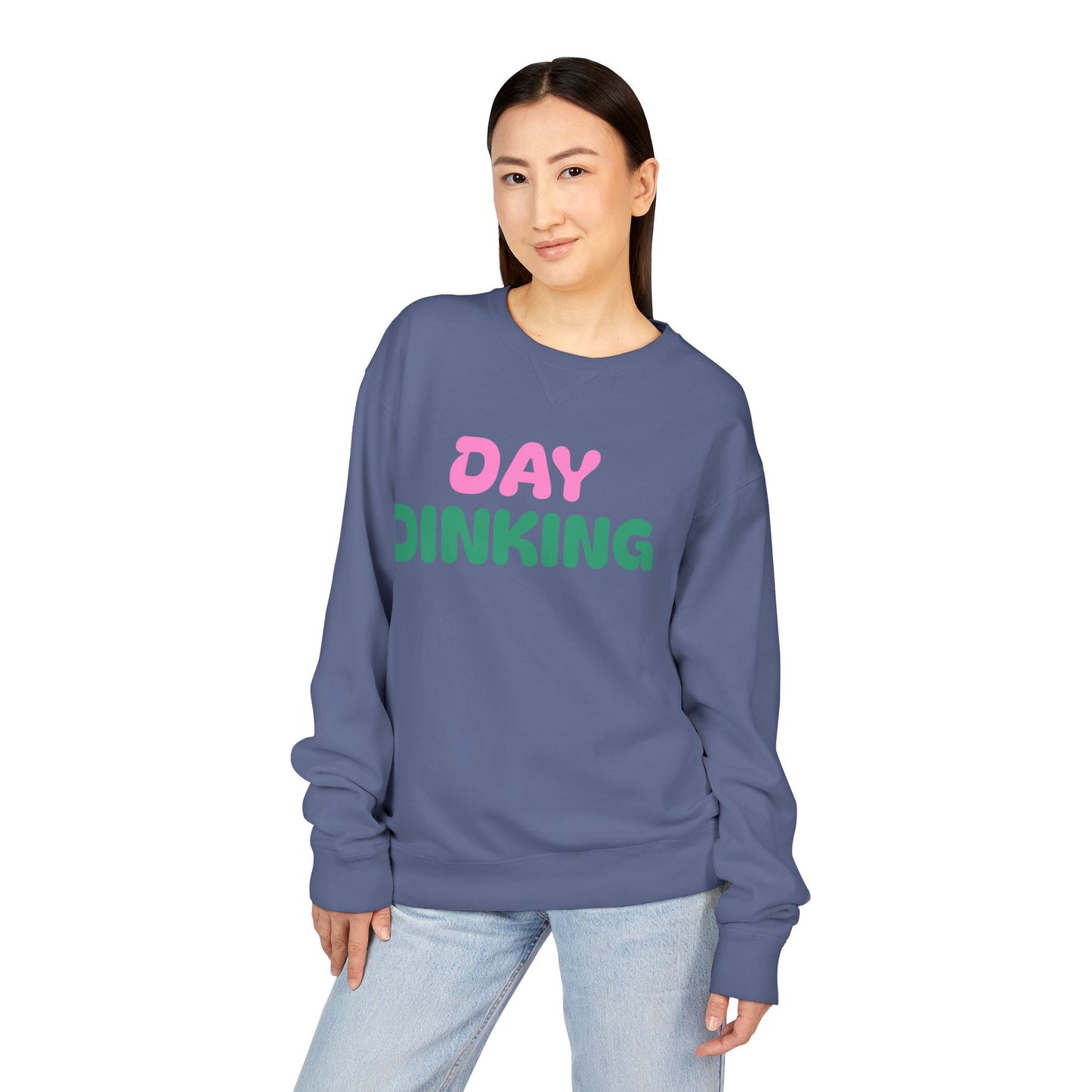 The Pink Pickle – Vintage Washed Crewneck Sweatshirt