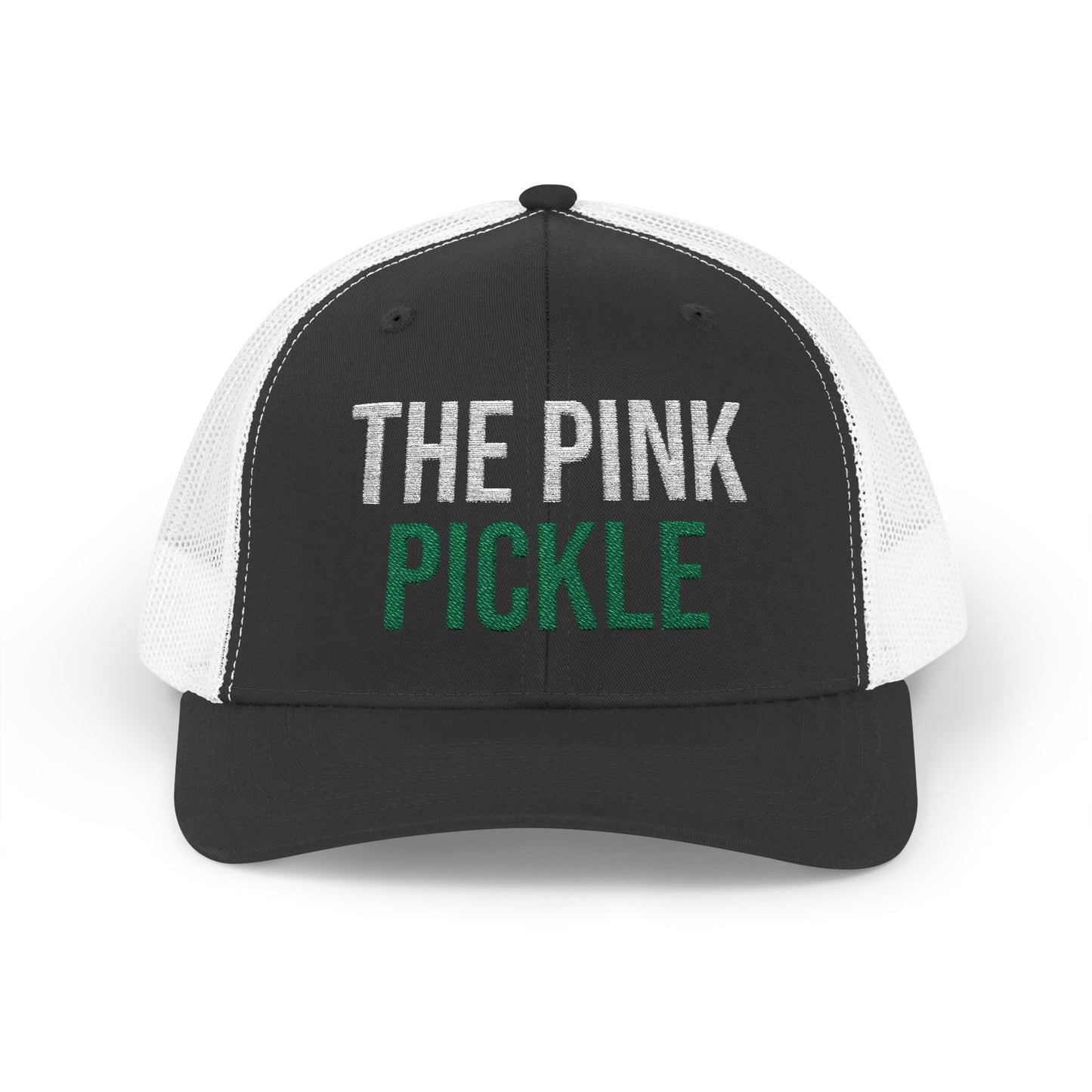 The Pink Pickle – Signature Logo Trucker Hat (Embroidered)