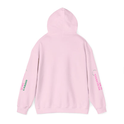 The Pink Pickle – Pickleball Is My Cardio Hoodie (White)