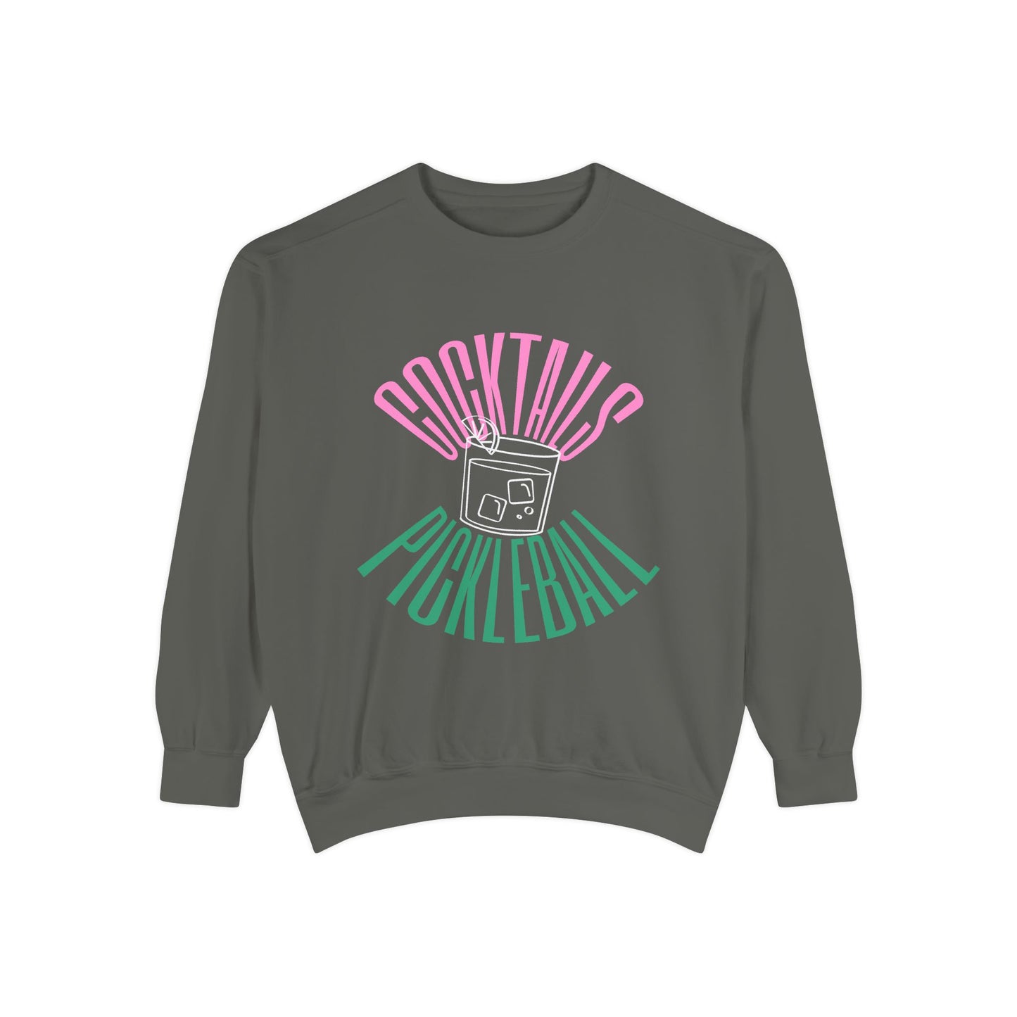 Cocktails & Pickleball Sweatshirt