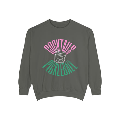 Cocktails & Pickleball Sweatshirt