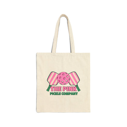 The Pink Pickle – Meet Me in the Kitchen Canvas Tote Bag