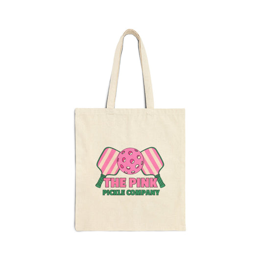 The Pink Pickle – Meet Me in the Kitchen Canvas Tote Bag