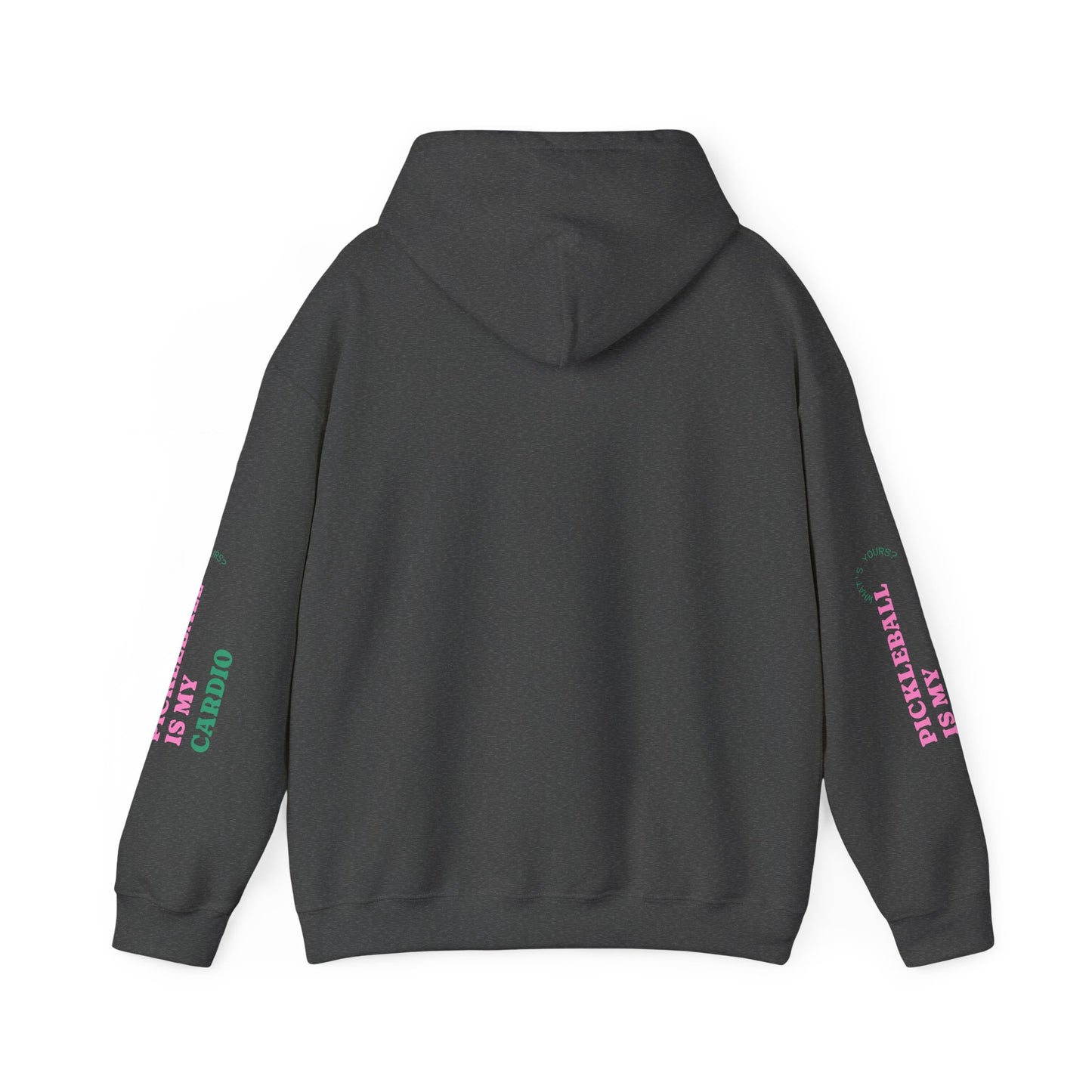 The Pink Pickle – Pickleball Is My Cardio Hoodie (White)