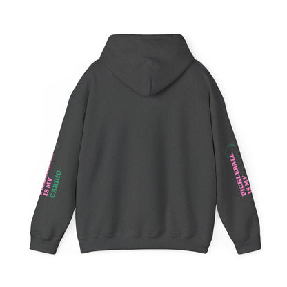 The Pink Pickle – Pickleball Is My Cardio Hoodie (White)