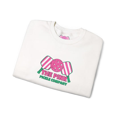 The Pink Pickle – Embroidered Candy Crewneck Sweatshirt