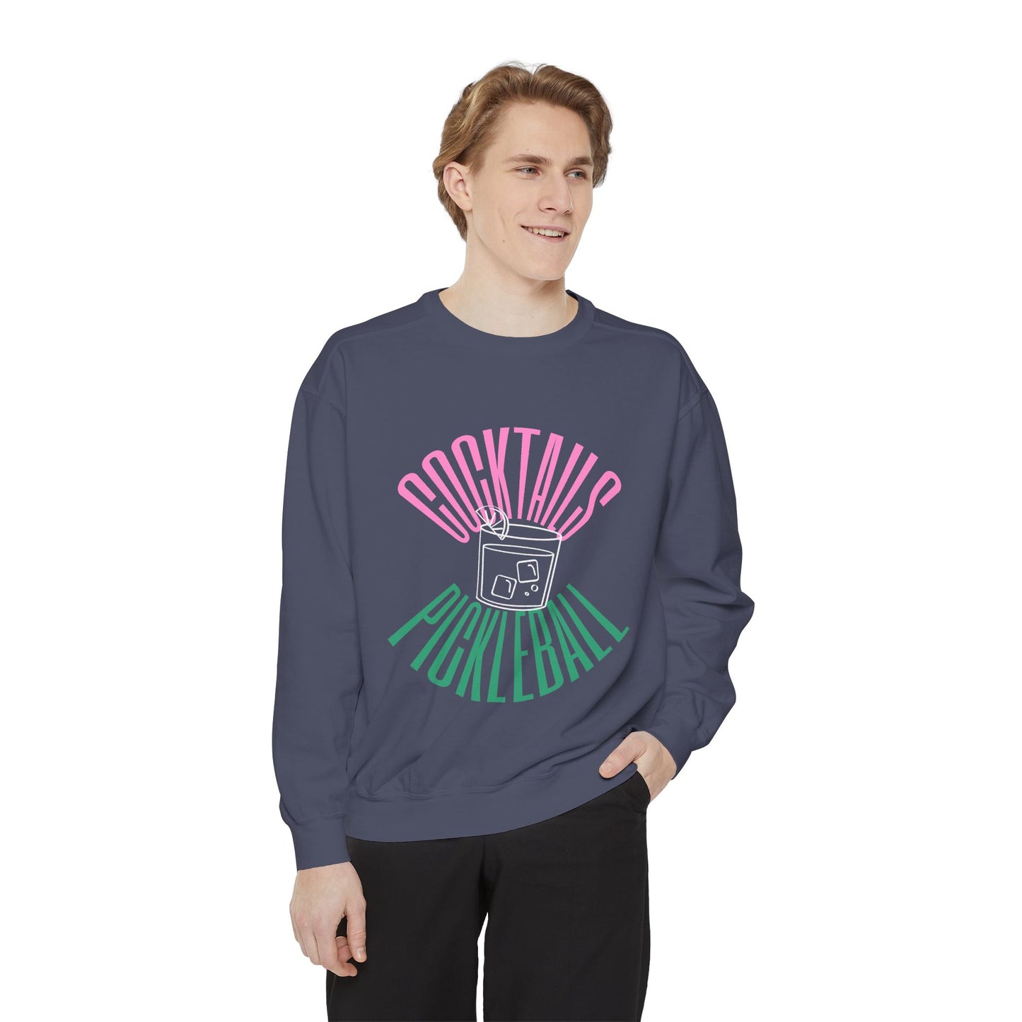 Cocktails & Pickleball Sweatshirt