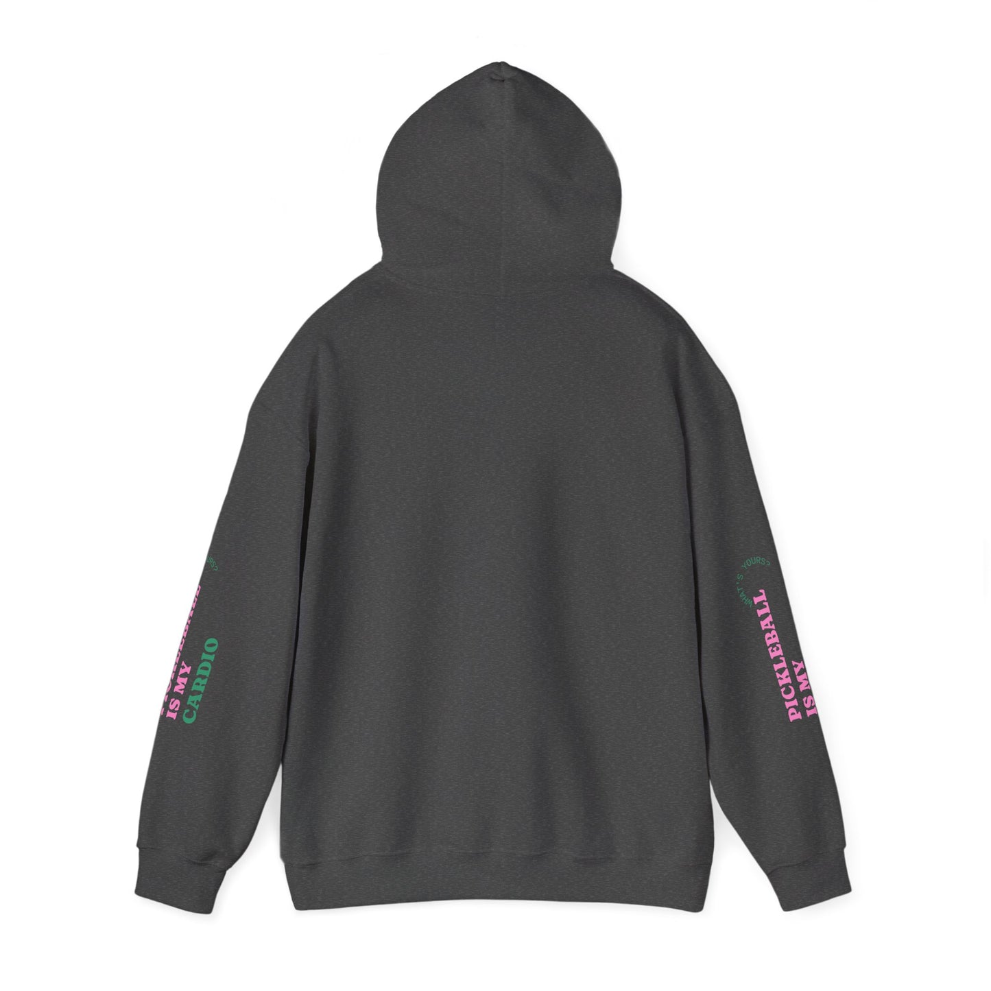 The Pink Pickle – Pickleball Is My Cardio Hoodie (White)