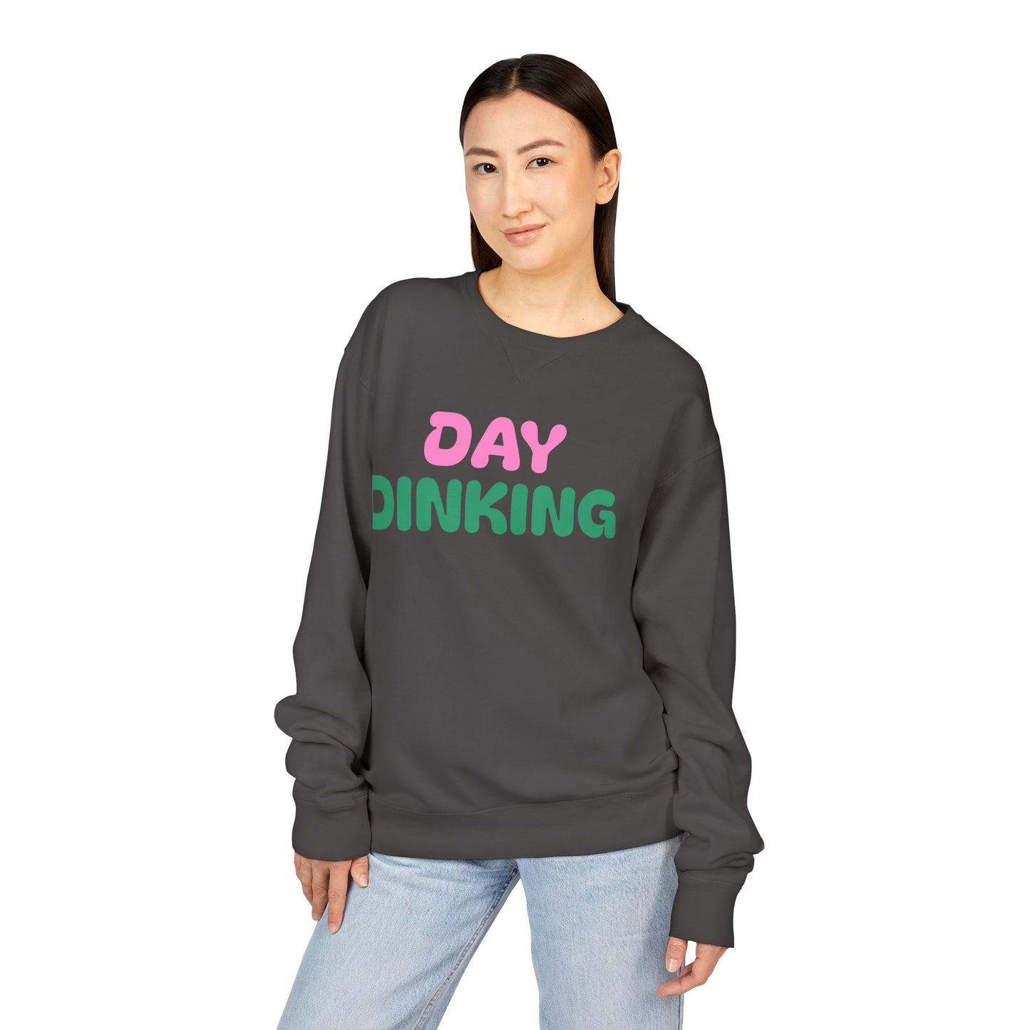 The Pink Pickle – Vintage Washed Crewneck Sweatshirt