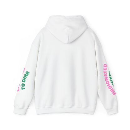 The Pink Pickle – Licensed to Dink Hoodie (White)