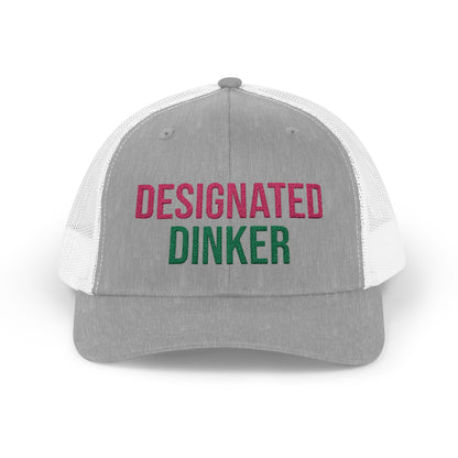 The Pink Pickle – Designated Dinker Trucker Hat (Embroidered)