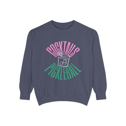 Cocktails & Pickleball Sweatshirt