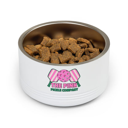 The Pink Pickle – Insulated Stainless Steel Pet Bowl (18oz)