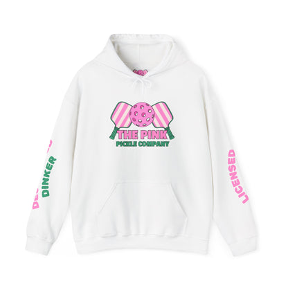 The Pink Pickle – Licensed to Dink Hoodie (White)