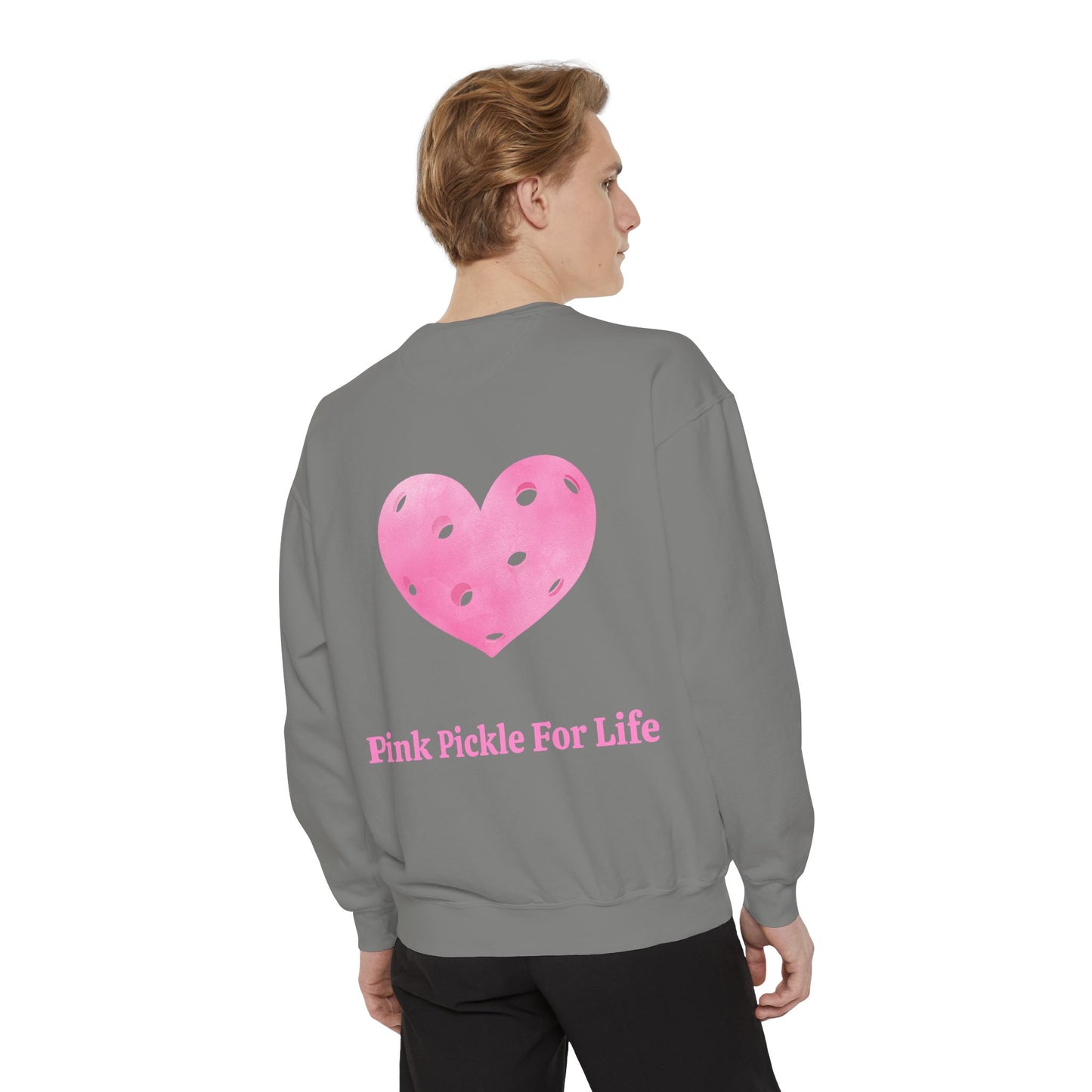 Just a Girl Who Loves Dogs and Pickleball Crewneck Sweatshirt