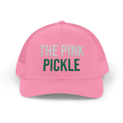 The Pink Pickle – Signature Logo Trucker Hat (Embroidered)