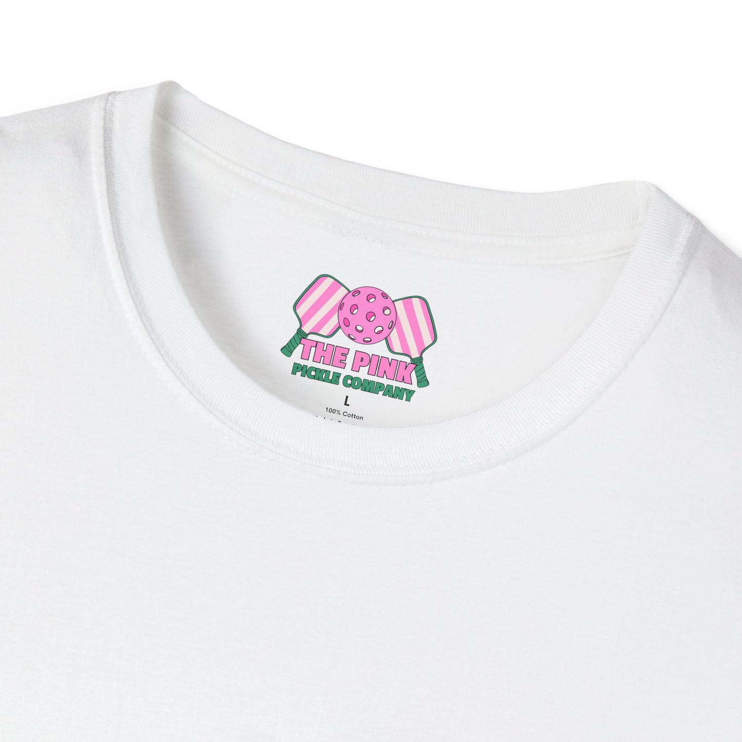 The Pink Pickle – It's Kind of a Big Dill Unisex Softstyle T-Shirt (White)