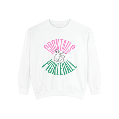 Cocktails & Pickleball Sweatshirt
