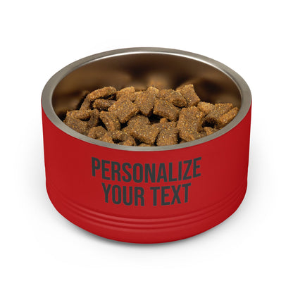 The Pink Pickle – Insulated Stainless Steel Pet Bowl (18oz)