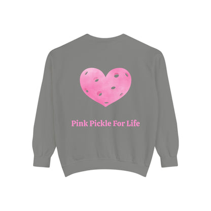 Just a Girl Who Loves Dogs and Pickleball Crewneck Sweatshirt