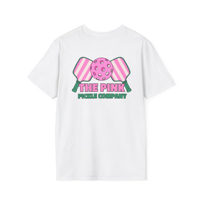 The Pink Pickle – It's Kind of a Big Dill Unisex Softstyle T-Shirt (White)