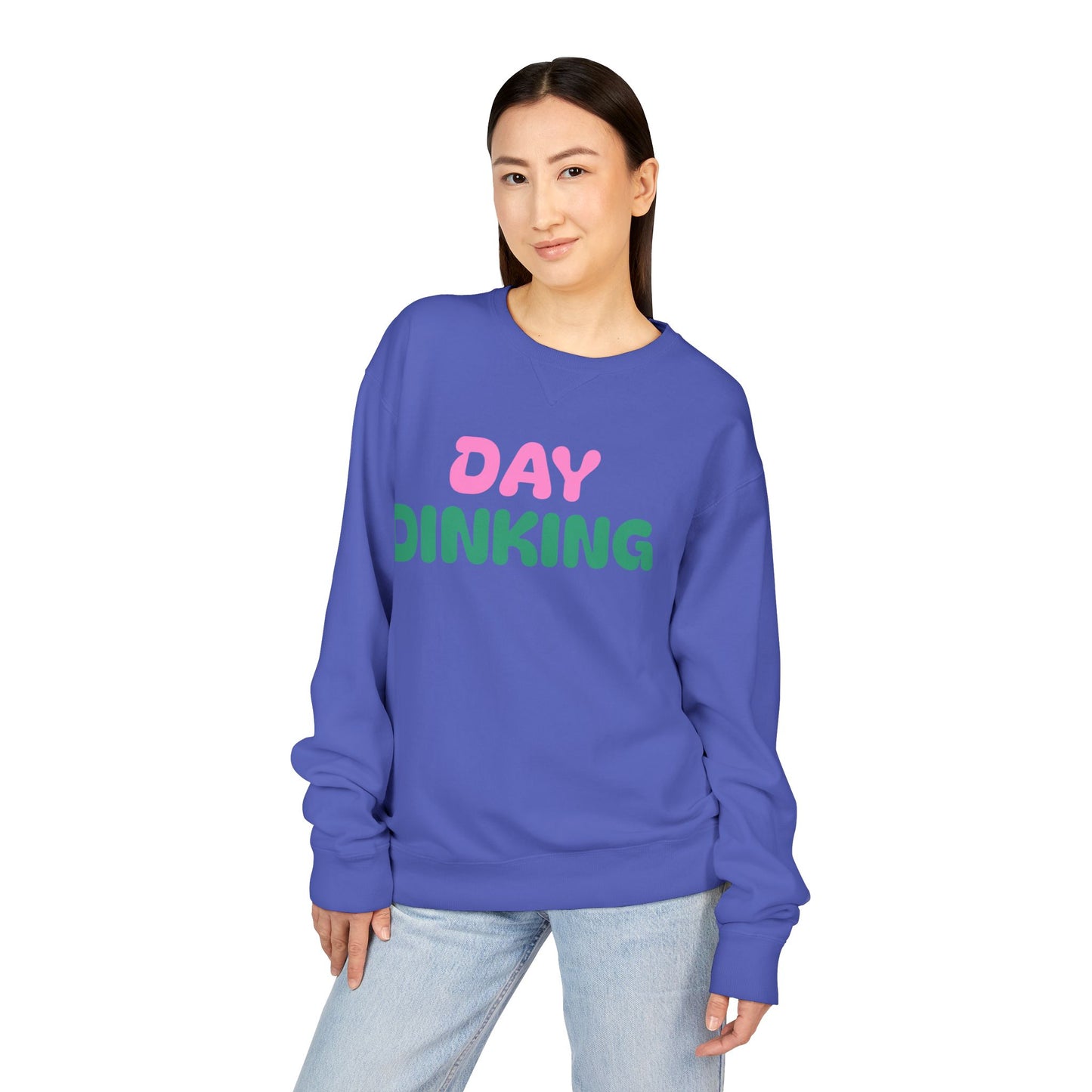 The Pink Pickle – Vintage Washed Crewneck Sweatshirt