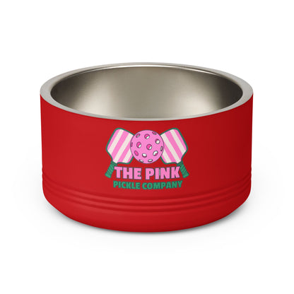 The Pink Pickle – Insulated Stainless Steel Pet Bowl (18oz)
