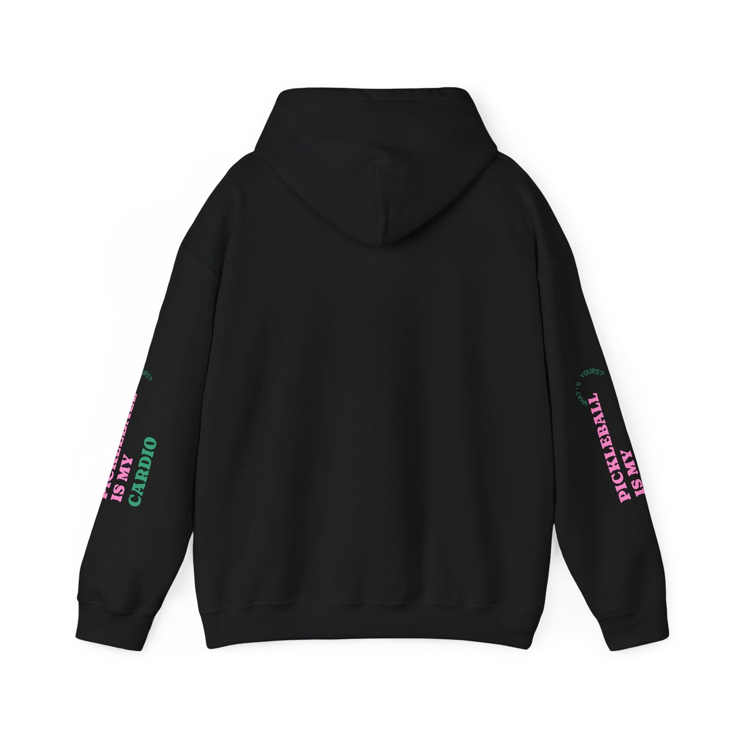 The Pink Pickle – Pickleball Is My Cardio Hoodie (White)