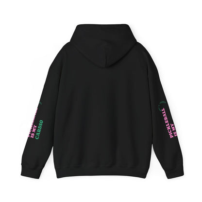The Pink Pickle – Pickleball Is My Cardio Hoodie (White)
