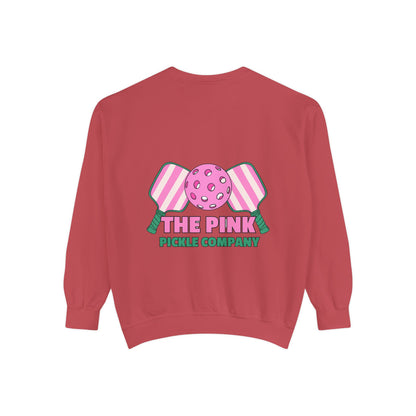 Just a Girl Who Loves Dogs and Pickleball Crewneck Sweatshirt