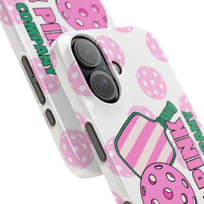 The Pink Pickle – Glossy Pickleball Phone Case (Slim & Protective)