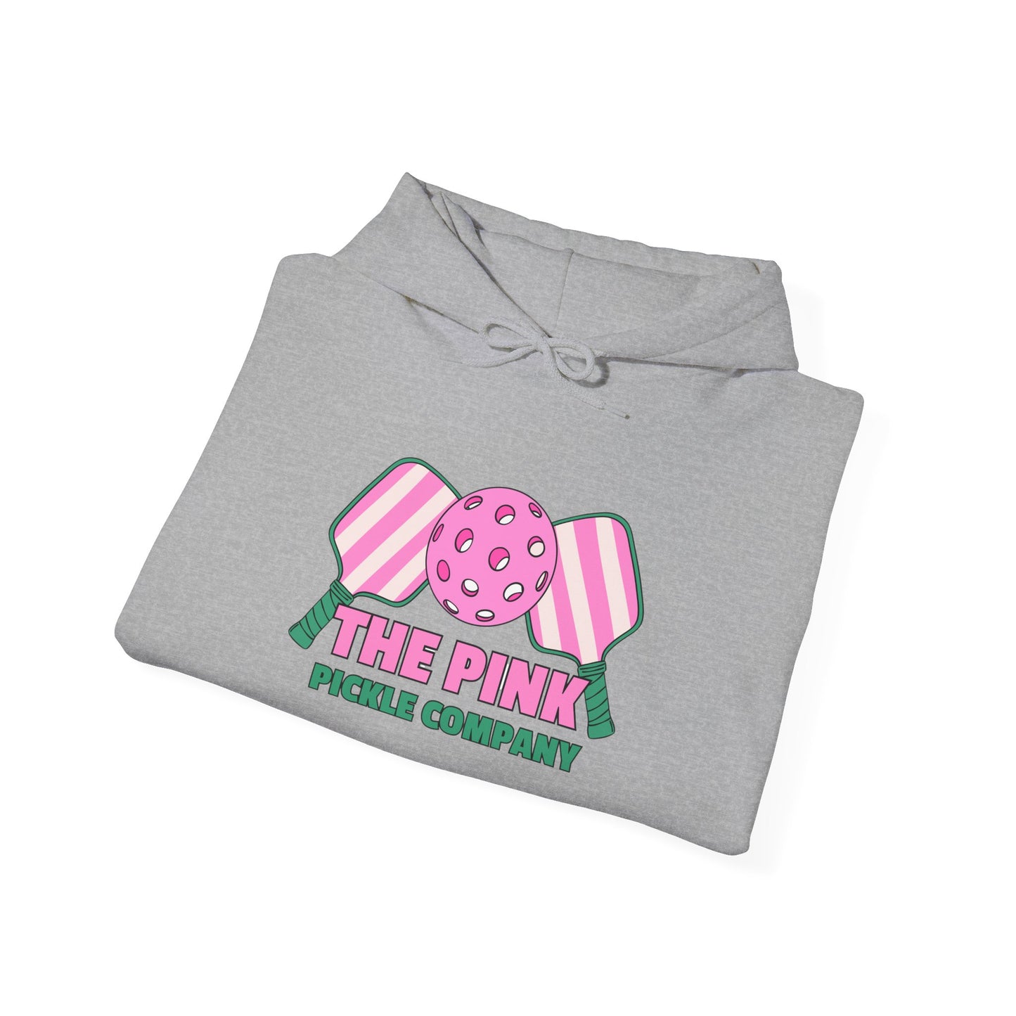 The Pink Pickle – Pickleball Is My Cardio Hoodie (White)